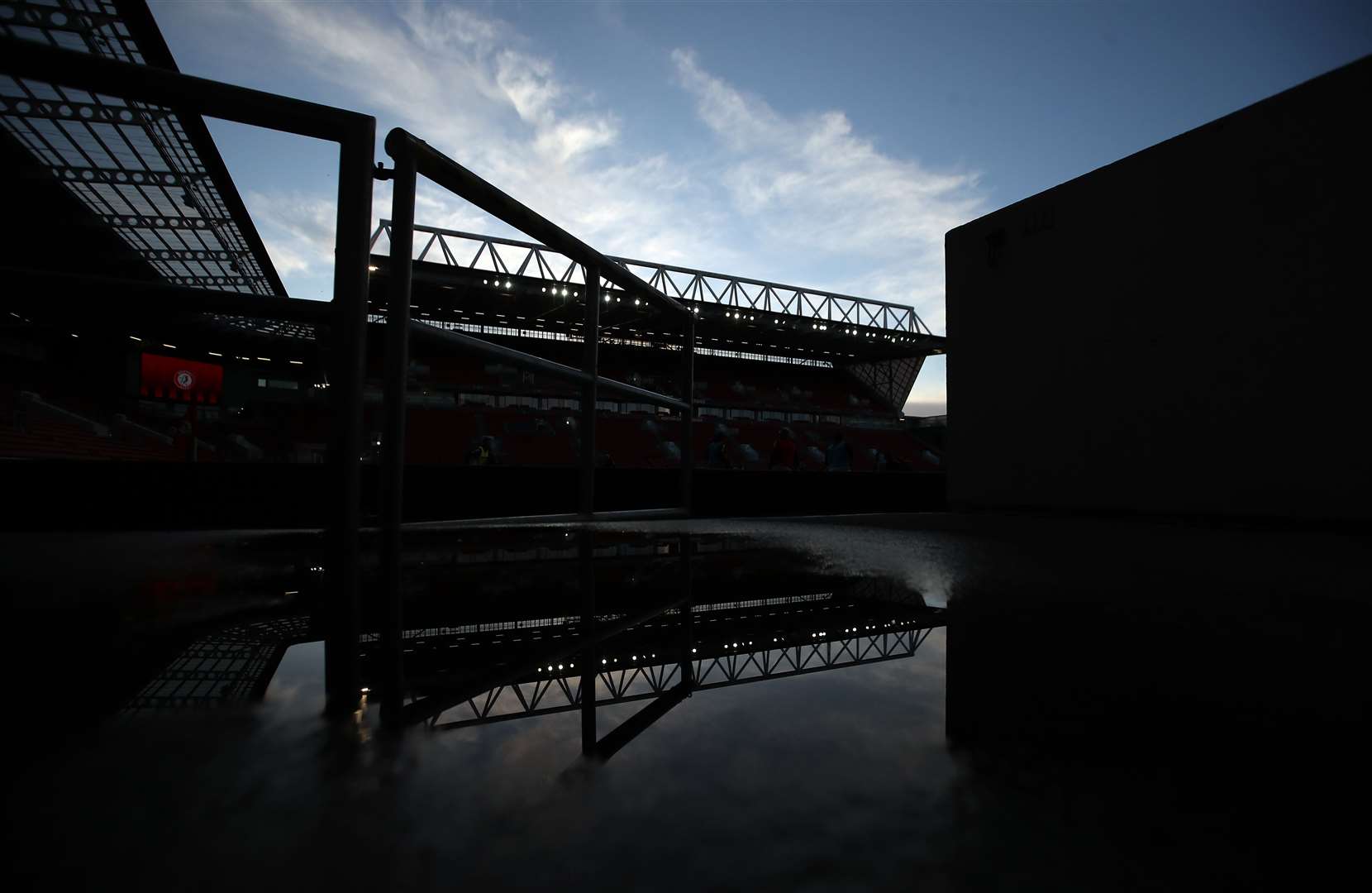 Ashton Gate Stadium in Bristol is also being prepared as a mass vaccination centre (Peter Cziborra/PA)