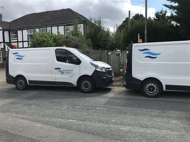 Homes in Broadstairs were left without water earlier this week. Stock Image