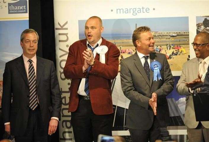 Craig Mackinlay won the South Thanet seat while Nigel Farage lost in 2015