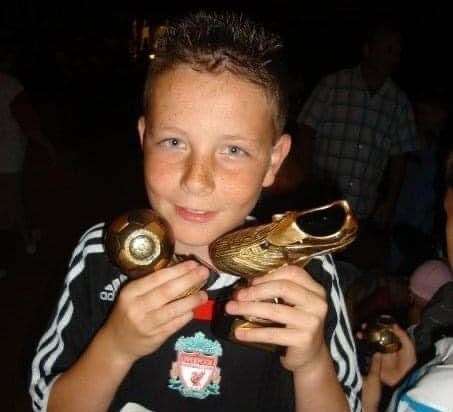 Liverpool fan Stephen loved football from a very early age