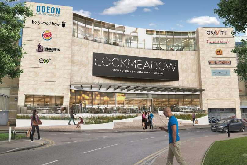 The new-look planned for Lockmeadow in Barker Road, Maidstone