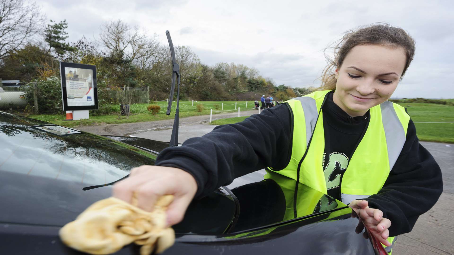 Scarlett Howell, 15, was part of the fundraising team