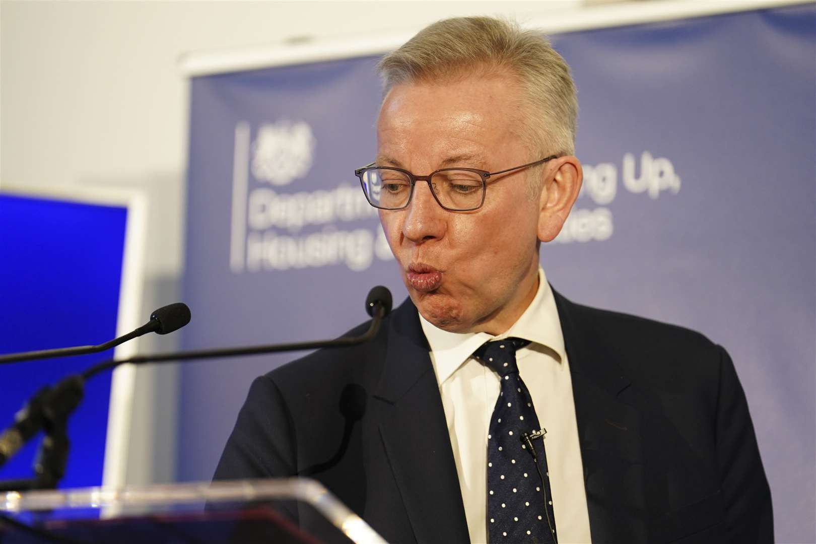 Michael Gove said the legislation was ‘targeted and proportionate’ (Jordan Pettitt/PA)