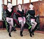 CanCan girls Olive Lampert, Isobel Davis and Val Davis