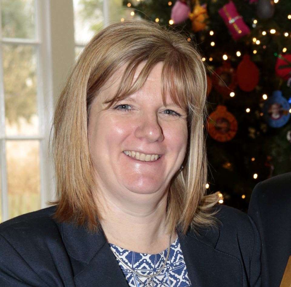 Hartlip Primary School head teacher Tracey Jerome. Picture: Martin Apps