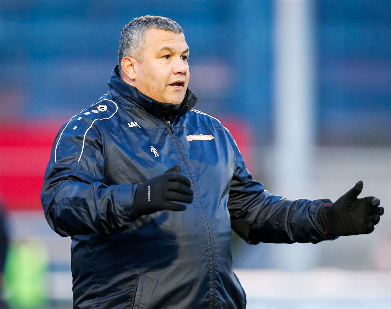 Maidstone United head coach Hakan Hayrettin Picture: Matthew Walker