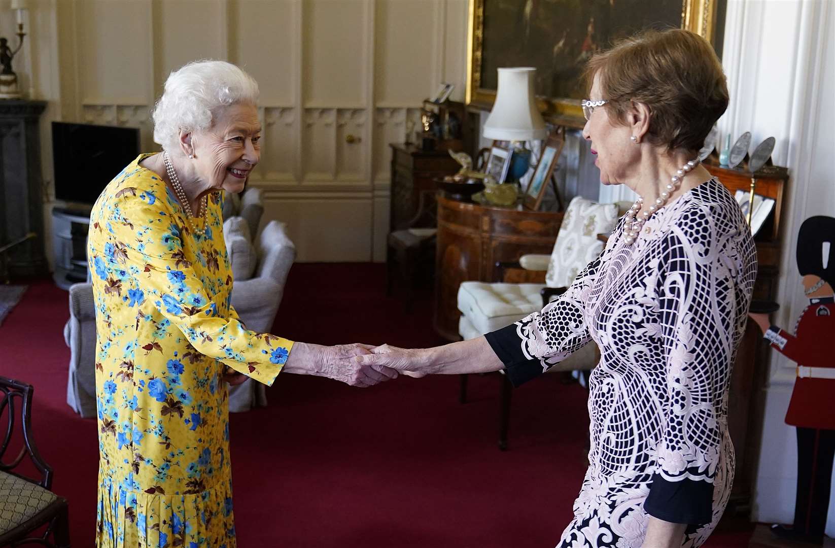 The Queen is rarely seen on engagements outside Windsor Castle (Andrew Matthews/PA)