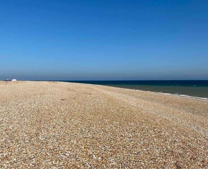 The sky looks incredible at Dungeness. Picture: Caroline Warne