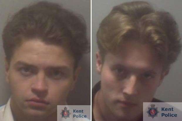 Billy Beck and Shaun Barton. Picture: Kent Police