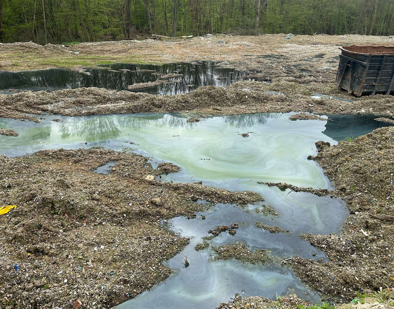 Work to clear waste dumped by ‘organised criminals’ at Hoad’s Wood, near Ashford, could soon start