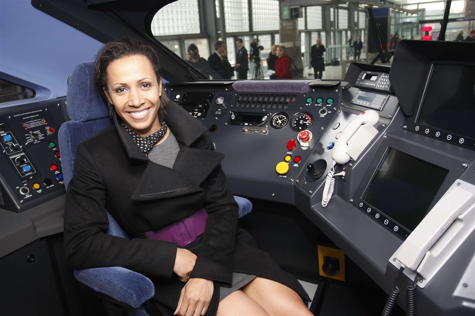 The launch of the high speed rail service through Kent included naming its No.1 train Dame Kelly Holmes