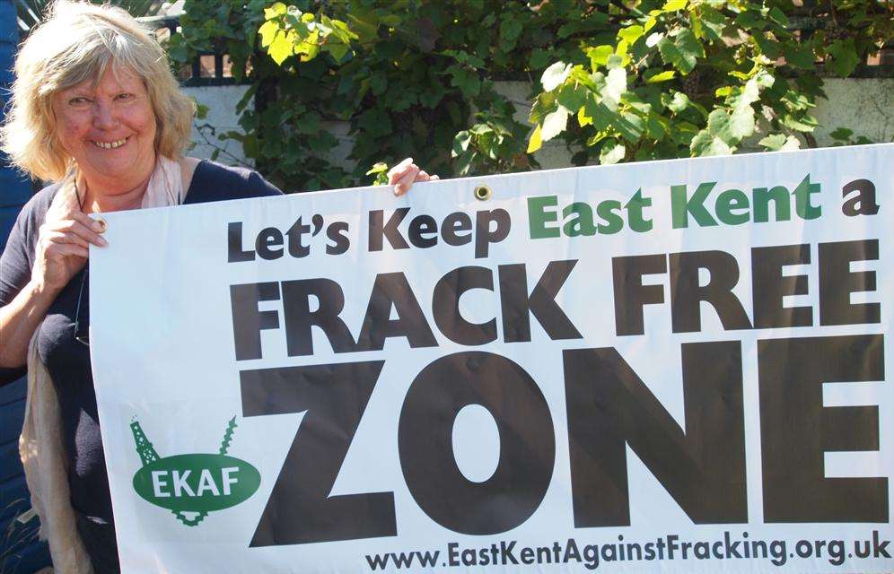 Rosie Rechter, of East Kent Against Fracking