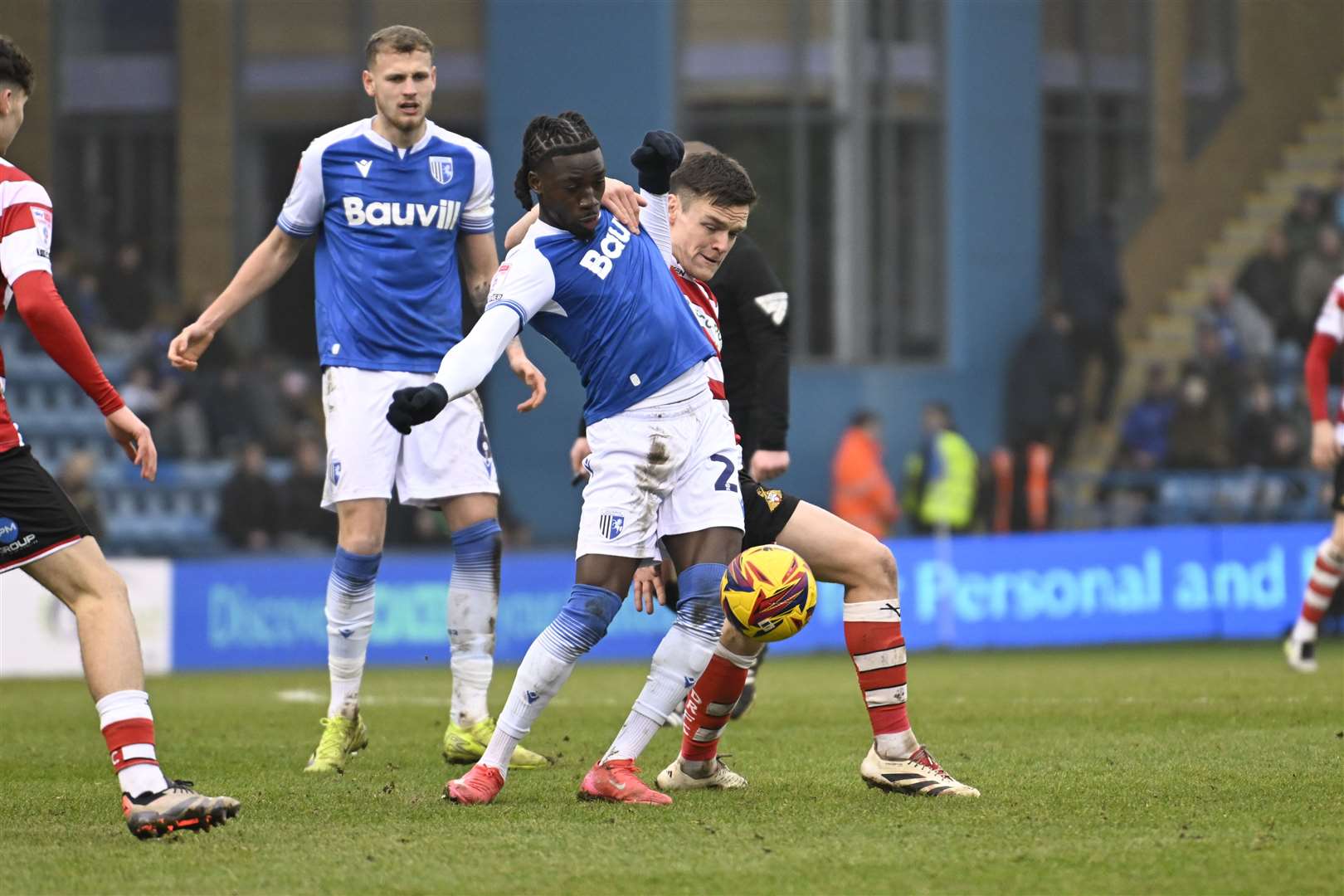 Asher Agbinone made his debut for the Gills on Saturday Picture: Barry Goodwin