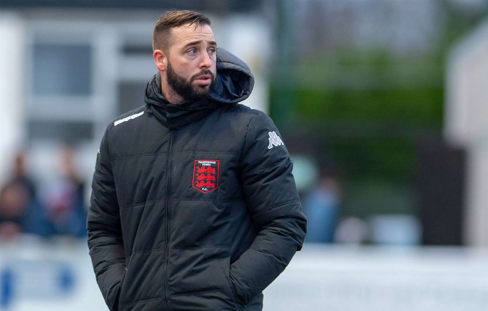 Boss Sammy Moore started himself in Faversham's 2-0 victory on Tuesday at Littlehampton. Picture: Ian Scammell