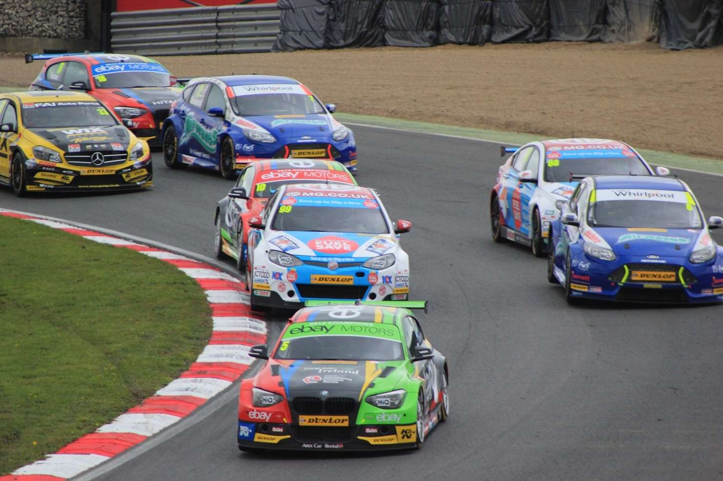 Turkington was the class of the 2014 BTCC. Picture: Joe Wright