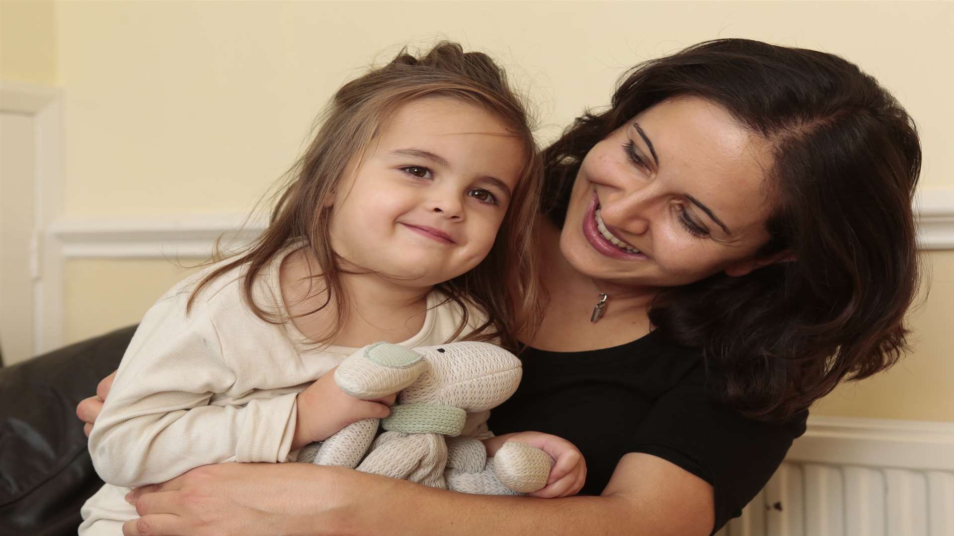 Rebecca with her daughter Trinity