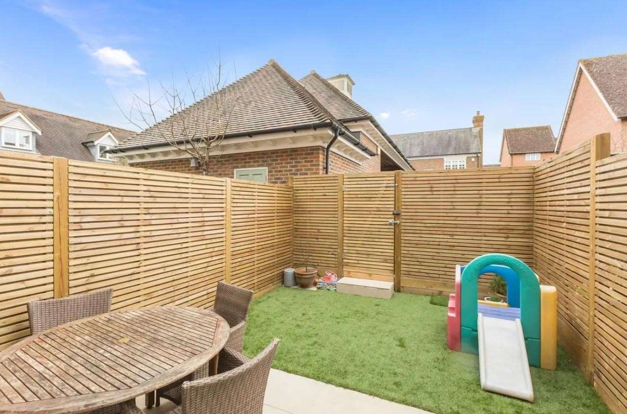 The back garden. Picture: Zoopla / Jack Charles