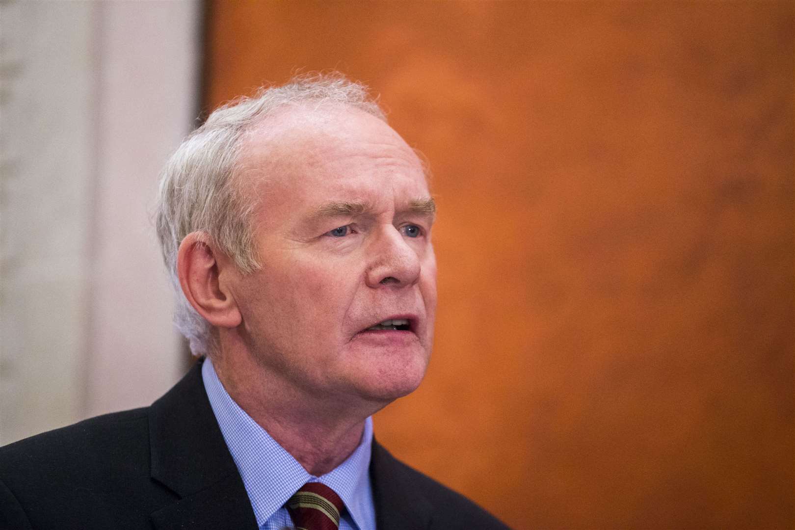 Martin McGuiness’s resignation as deputy first minister in January 2017 caused the collapse of powersharing at Stormont (Liam McBurney/PA)