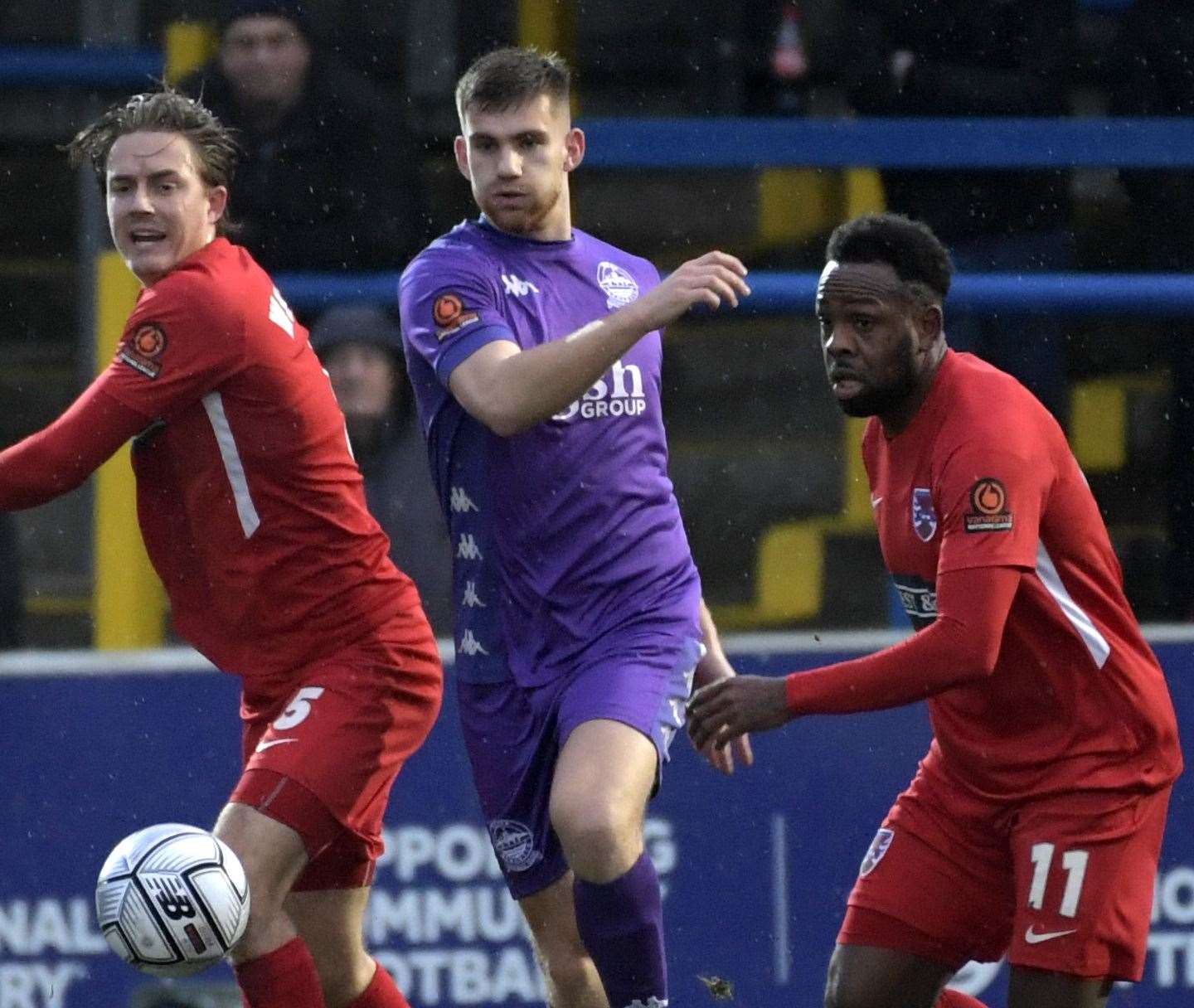 On-loan Crawley defender Harry Ransom is staying at Crabble until the end of the season. Picture: Barry Goodwin