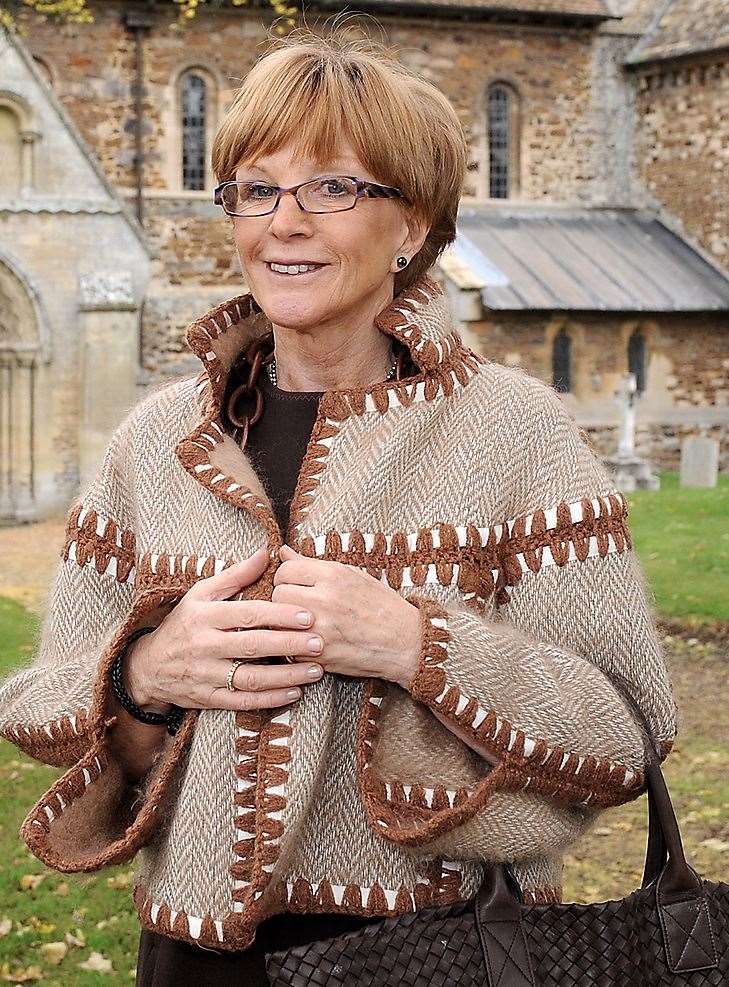 Journalist and TV host Anne Robinson