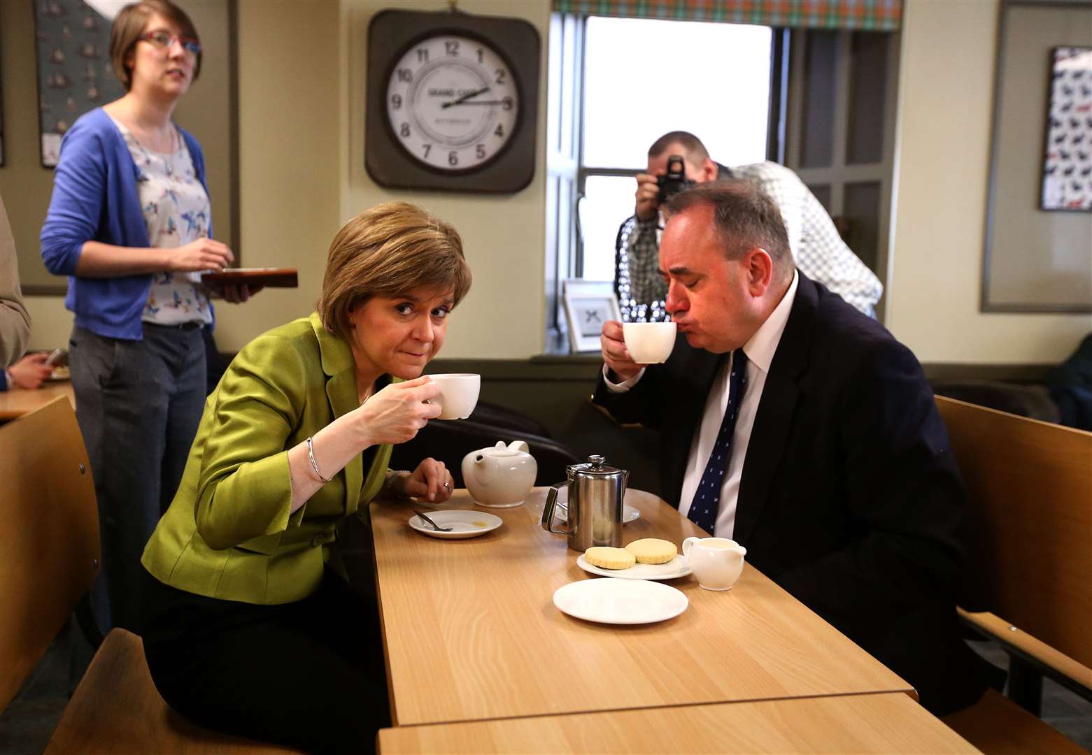 The First Minister says she did not recall a meeting where she was told about allegations against Mr Salmond (Andrew Milligan/PA)