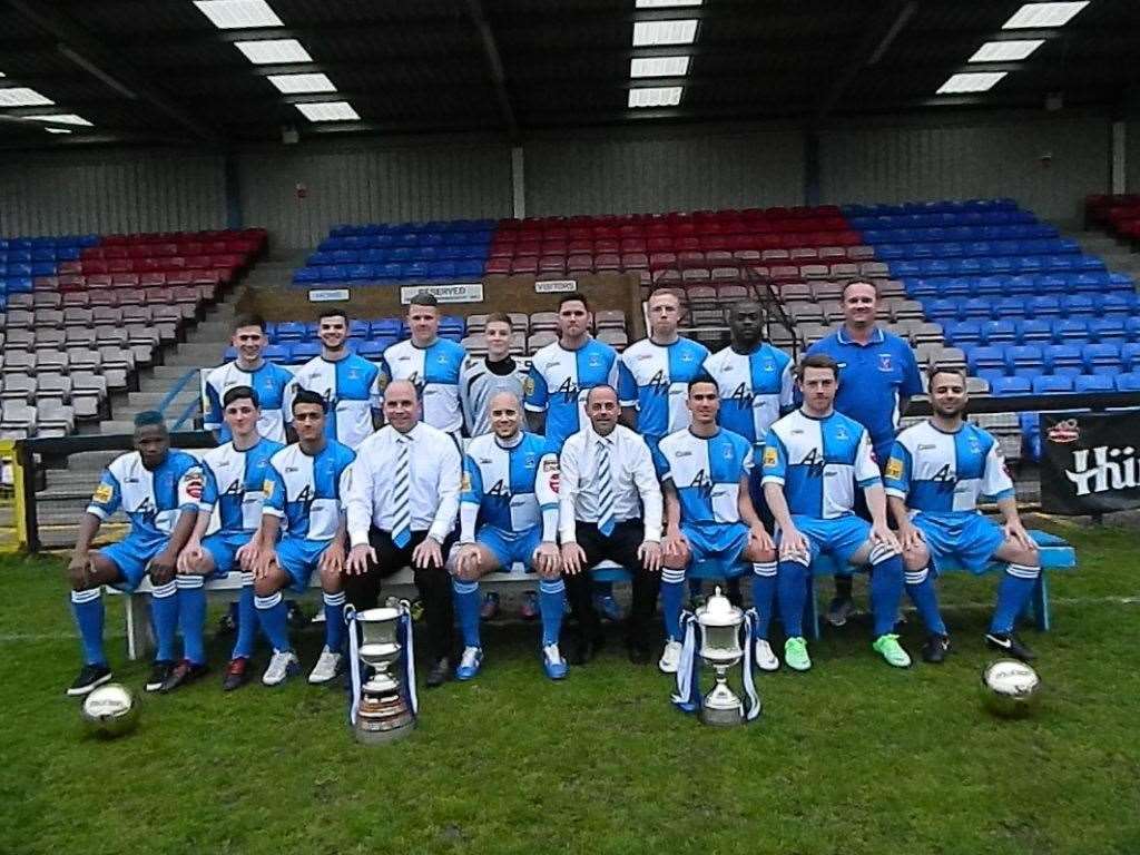 Erith & Belvedere were league and cup winners in the 2012/13 Kent League season (36515184)