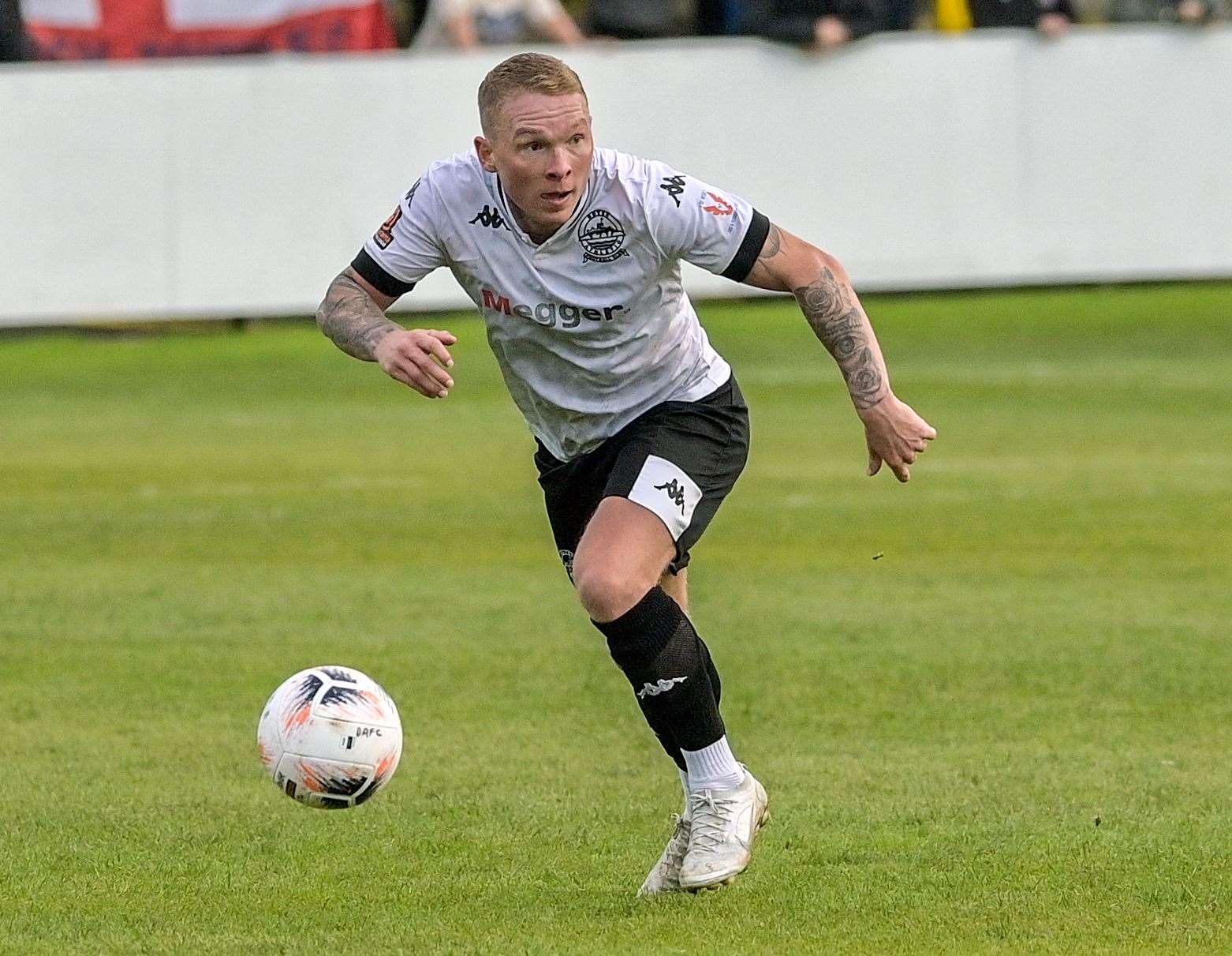 Myles Judd - scored in Dover's weekend 3-1 defeat at Chippenham. Picture: Stuart Brock