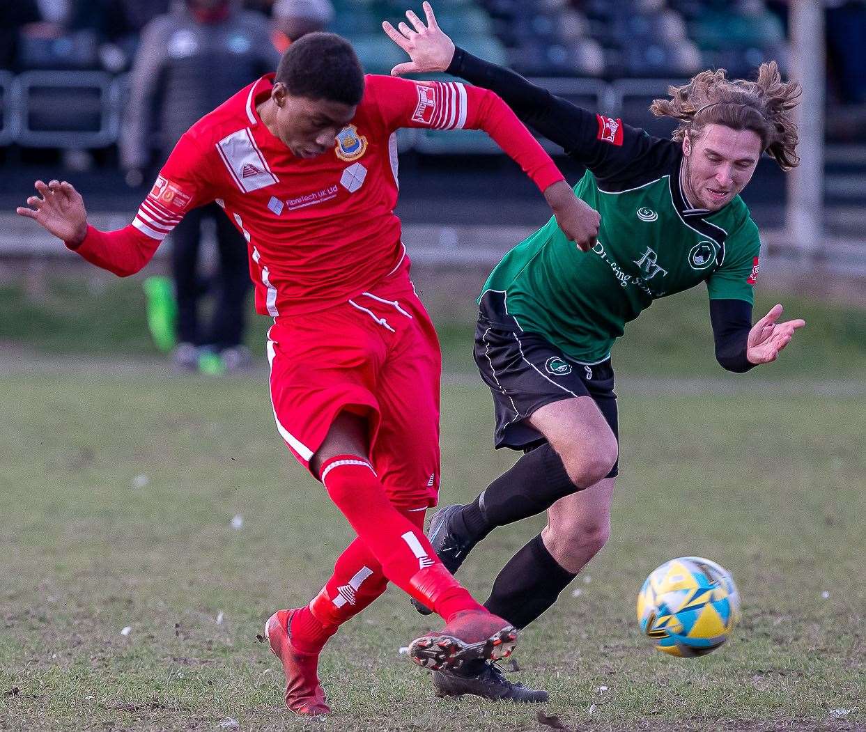 Midfielder Montrell Deslandes has joined Margate from Whitstable. Picture: Les Biggs