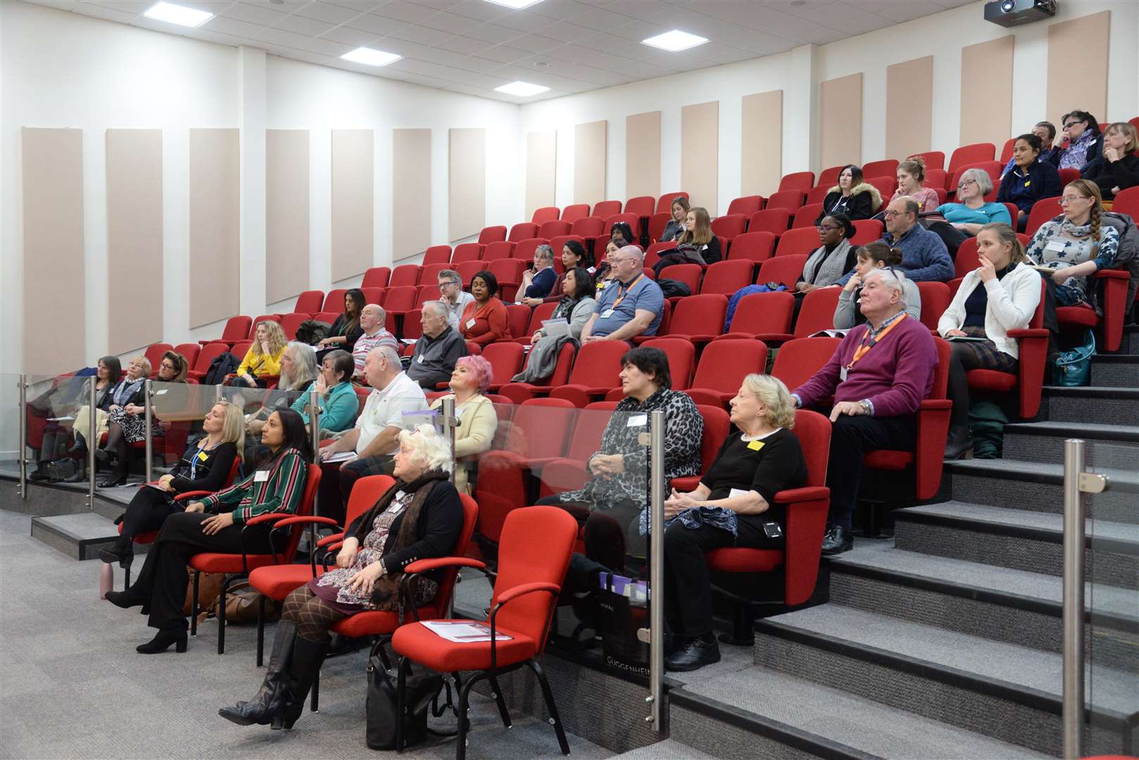 The audience at the conference on future healthcare in the Academic Centre at Maidstone Hospital on Tuesday. Picture: Chris Davey. (6719630)