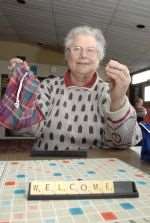 Jean Cook of the Granville Scrabble club