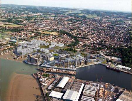 Chatham Docks redevelopment plans