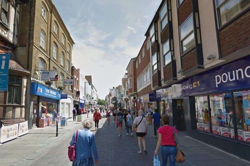 A man has been arrested following an attempted theft in Canterbury. Picture: Google