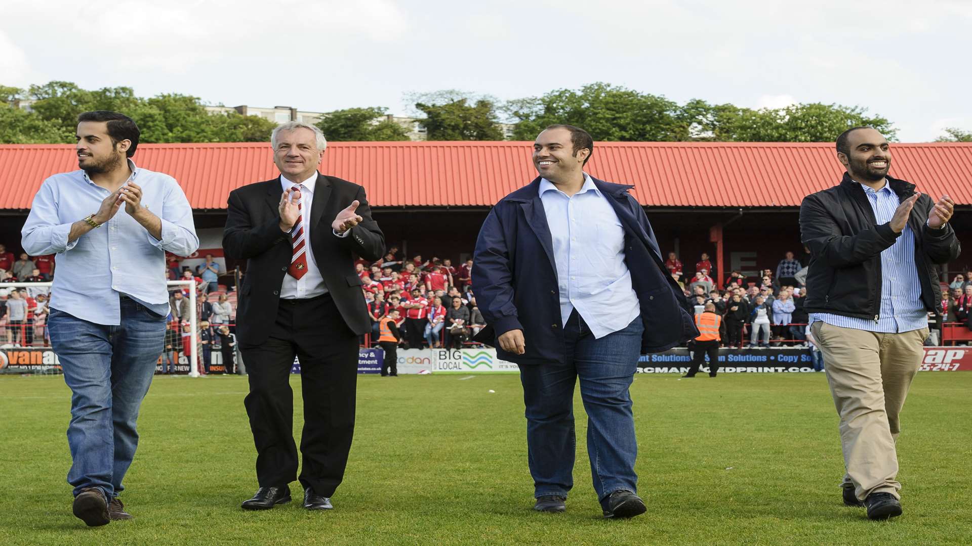 Dherar Al-Humaidi has joined his brother Abdulla on the Ebbsfleet board of directors Picture: Andy Payton