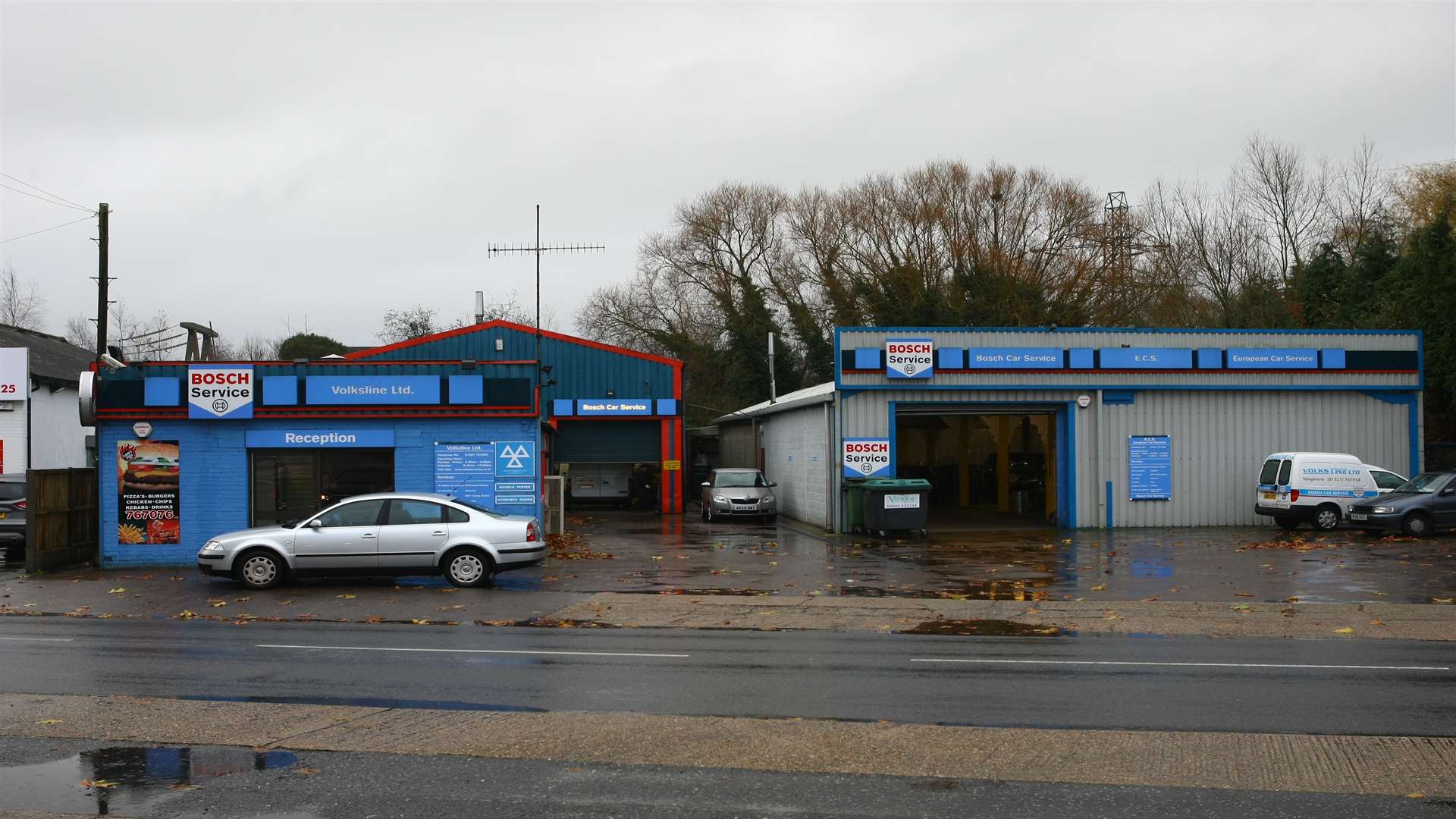 Volksline garage in Canterbury