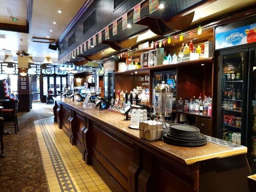 Wetherspoon's Eight Bells in Dover is part of the old Metropole Hotel