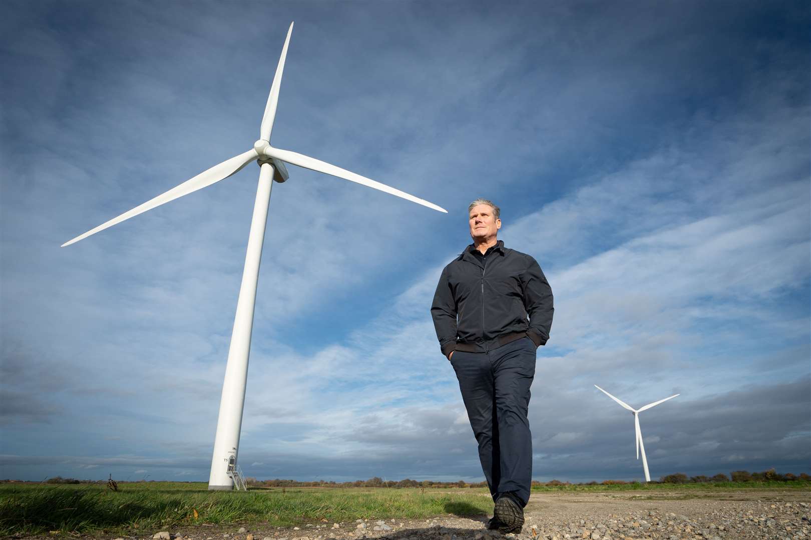 Labour Party leader Sir Keir Starmer said he wanted the UK to be a leader in green finance (Stefan Rousseau/PA)