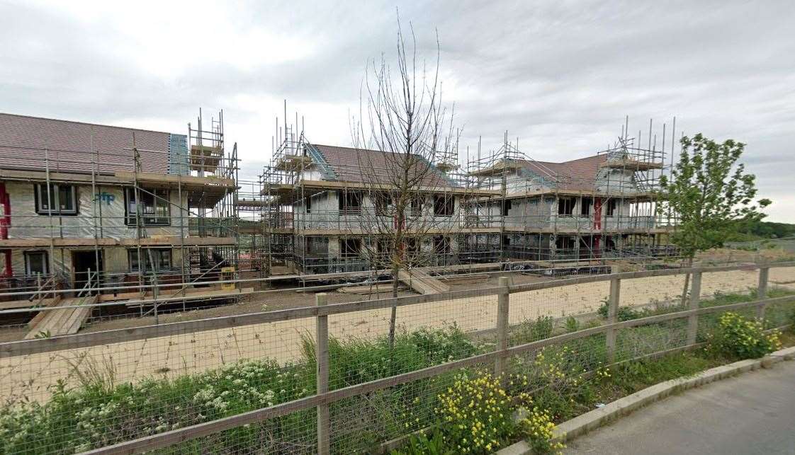 New homes being built at Ebbsfleet Garden City. Picture: Google