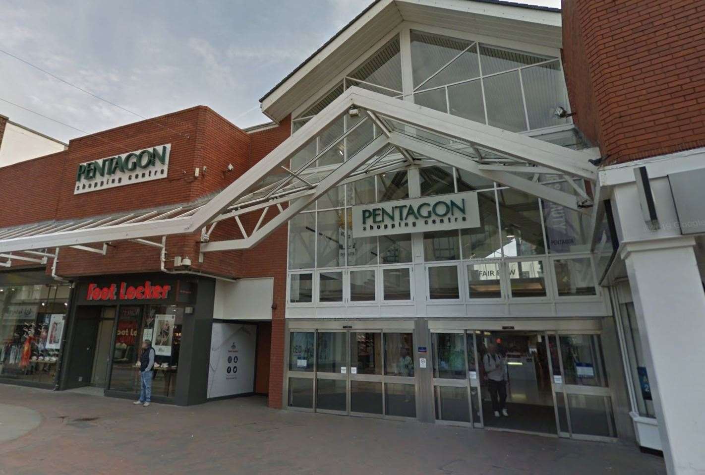 The Co-operative Bank inside the Pentagon Shopping Centre, Chatham High Street has closed. Picture: Google Street View