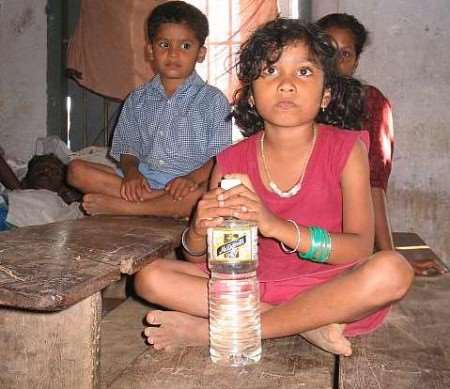 FACES OF DESPAIR: some of the children needing your help. Picture: UNICEF 2005
