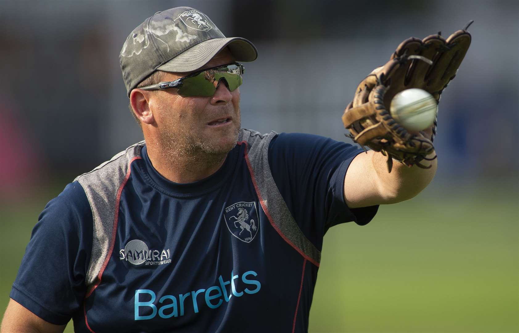 Kent head coach Matt Walker. Picture: Ady Kerry