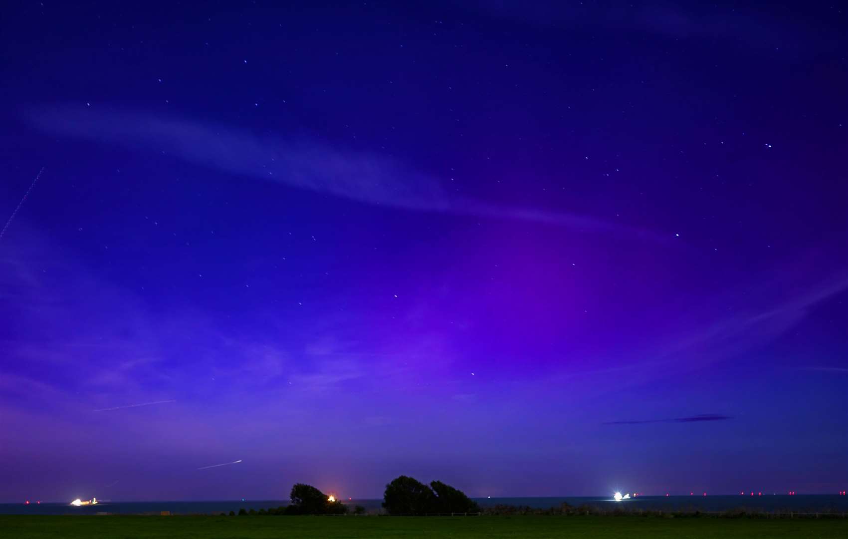 People of Kent picture the Northern Lights over county