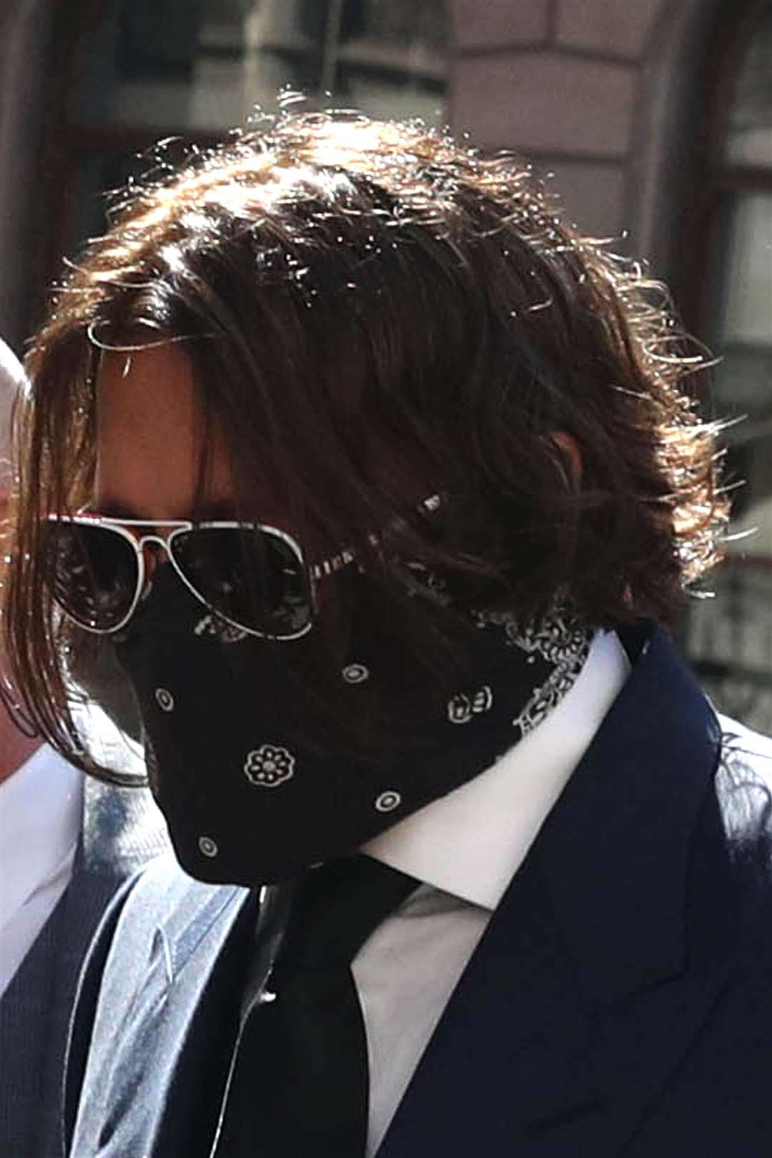 Johnny Depp arrives at the High Court (Steve Parsons/PA)