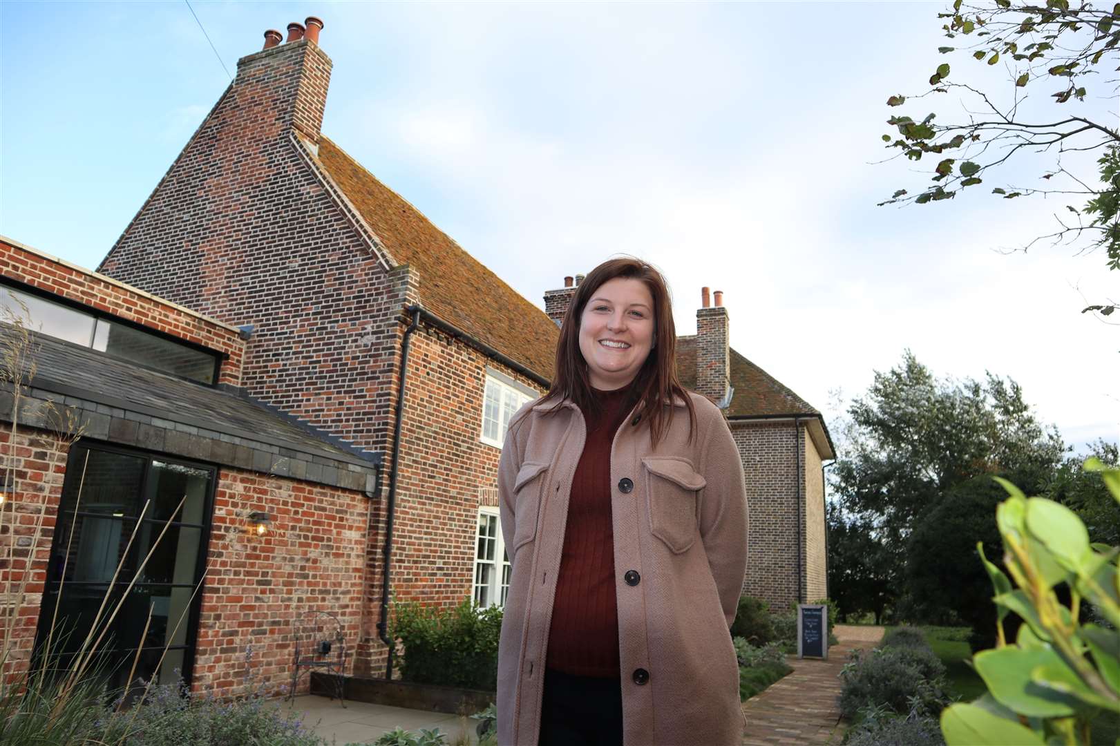 Clare Potten, 29, from Whitstable manages Elmley Nature Reserve