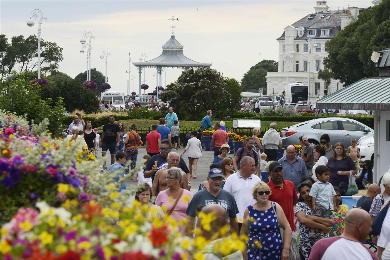 Folkestone Leas. Picture: Paul Amos.