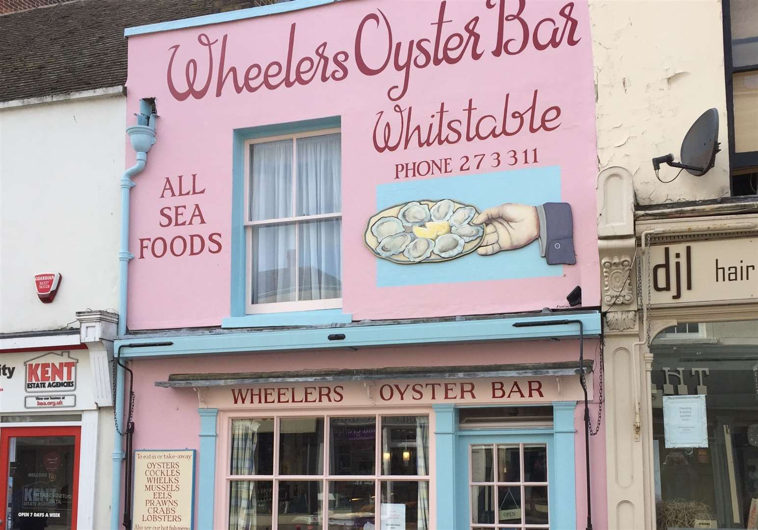 Wheelers Oyster Bar is a popular attraction for visitors to the town