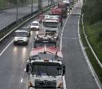 Truckers protesting at rising fuel prices took part in demonstrations to London earlier this year