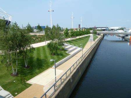 Olympic Park, with plants by Palmstead Nursery, Wye