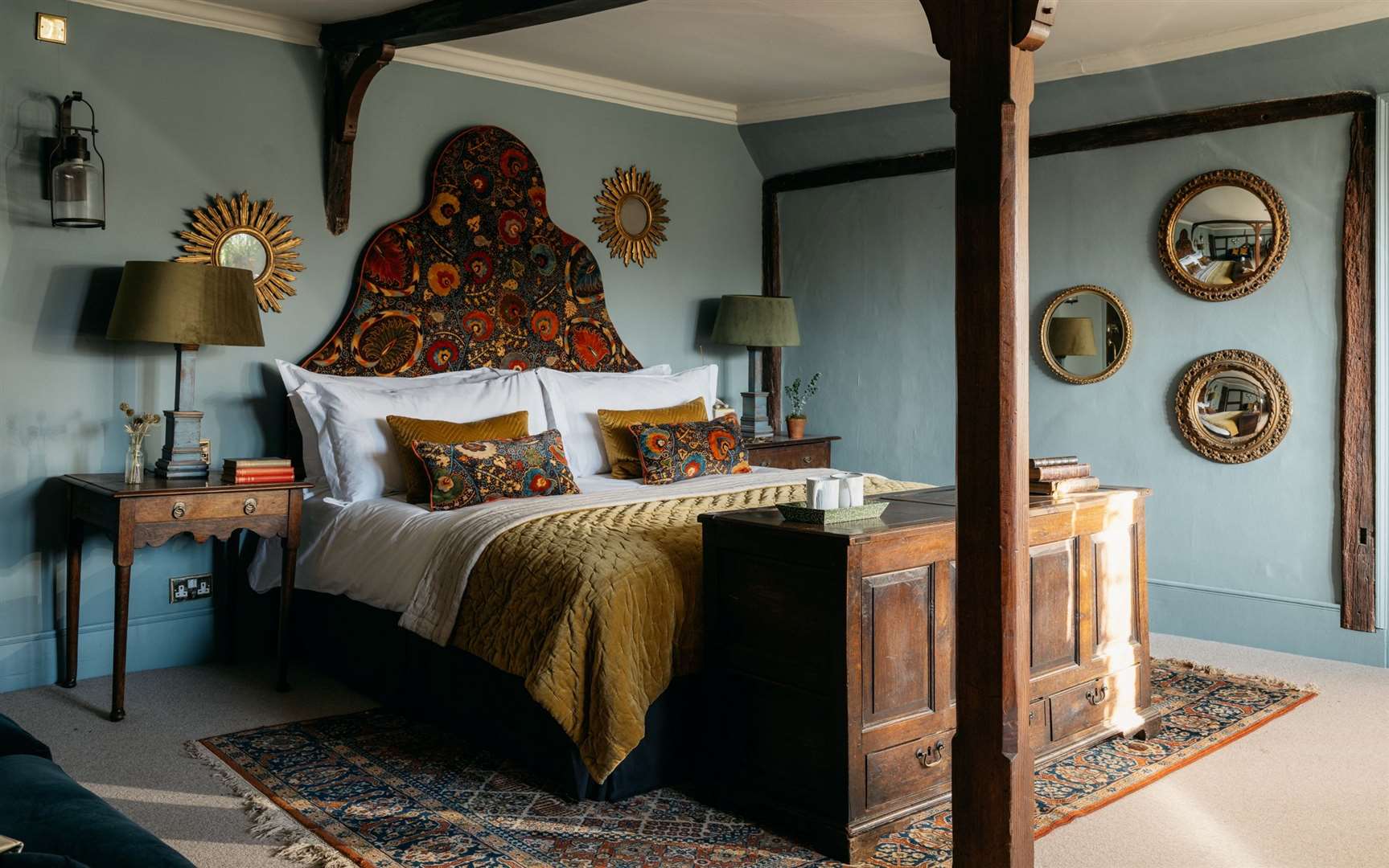 Book a stay at Ernest, one of the luxury rooms at Boys Halls in Willesborough. Picture: Mark Anthony Fox