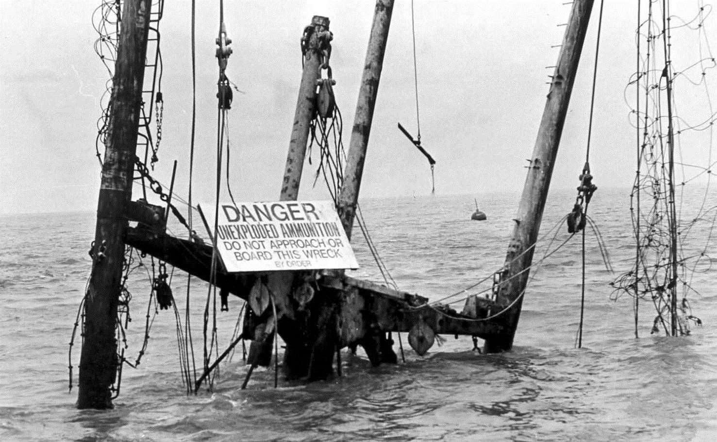 The Richard Montgomery wreck back in 1978