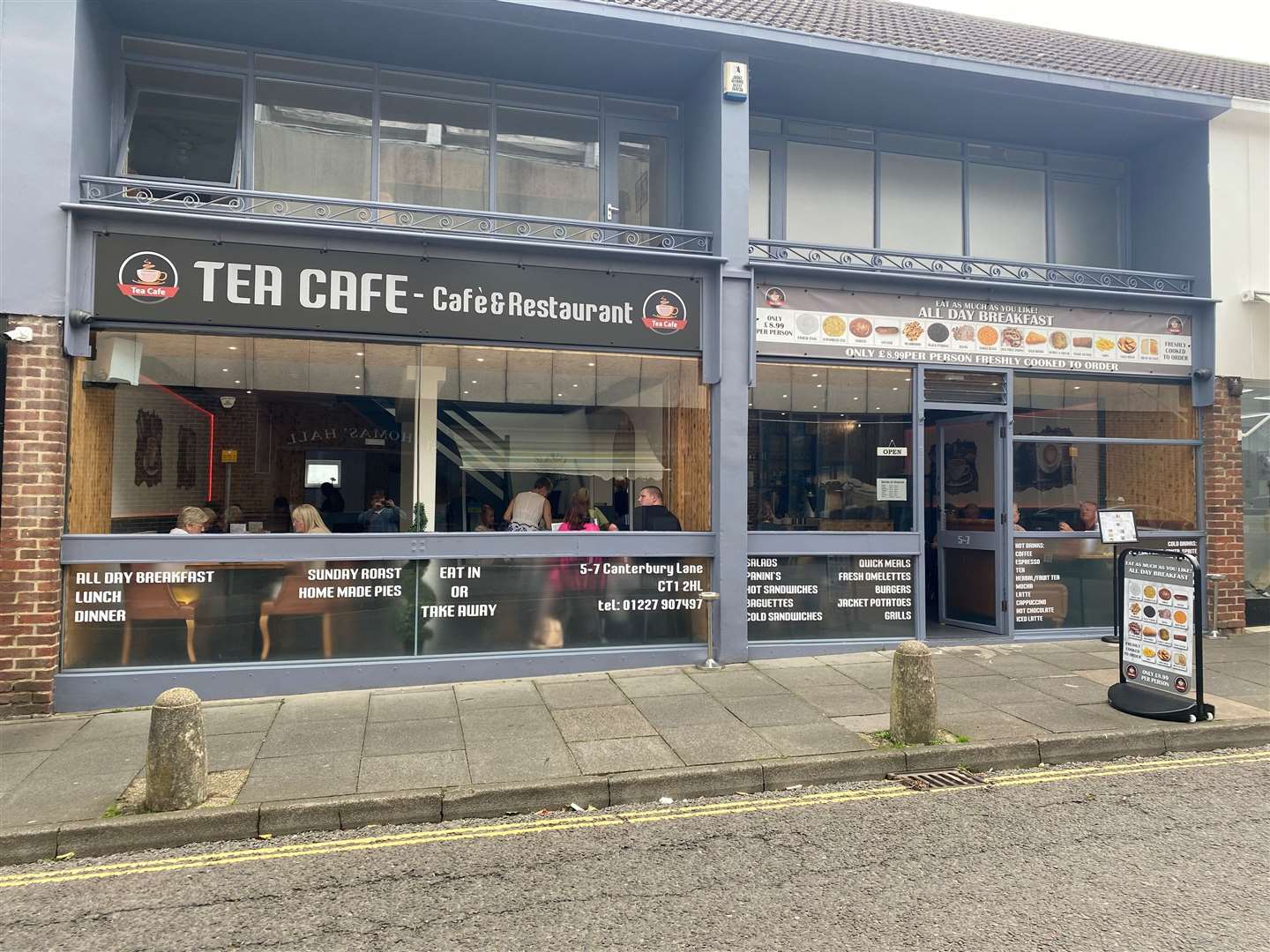 Tea Cafe opened in Canterbury last month